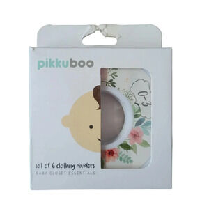 NIB Baby Girl Closet Size Organizers Pink Floral